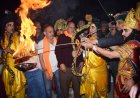 ऐतिहासिक ठोडो मैदान में पूजा अर्चना के साथ विजयदशमी पर्व सम्पन्न