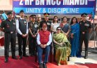 राज्यपाल ने किया एनसीसी बटालियन का दौरा, सर्वधर्म स्थल का किया शुभारंभ