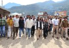 तत्तापानी में बनने वाले हॉट वाटर पूल और सामुदायिक भवन स्थल का मंत्री ने किया निरीक्षण