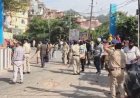 नाहन में स्वागत गेट लगाने को लेकर दो पक्षों में हिंसक झड़प, पत्थरबाजी और लाठीचार्ज
