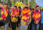 सांसद सिकंदर कुमार ने दरभोग के बीशू मेले में विकास कार्यों के लिए 10 लाख देने की घोषणा की