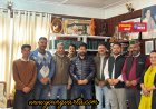 विधायक विनोद सुल्तानपुरी से मिले इंटक महासंघ में पदाधिकारी , कर्मचारी हितों एवं संगठनात्मक विषयों पर हुई चर्चा