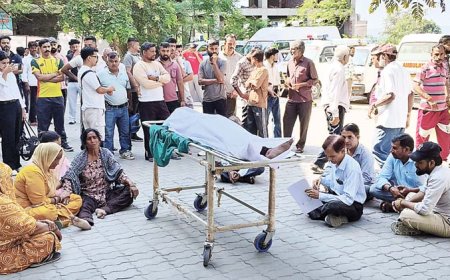 ऊना अस्पताल में युवक की मौत पर हंगामा, मेडिकल स्टाफ पर इलाज न करने के आरोप, दर्द से तड़पता रहा मरीज