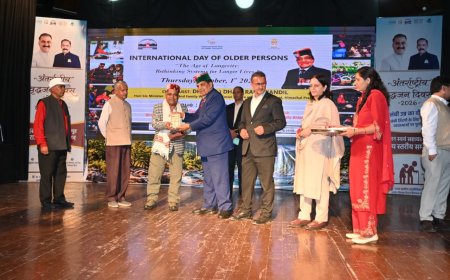 वरिष्ठजनों के अनुभव और युवाओं की ऊर्जा से बनेगा स्वस्थ एवं नशामुक्त समाज : धनीराम शांडिल