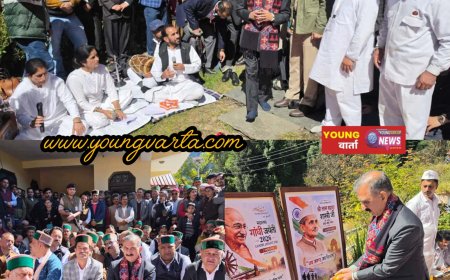 मुख्यमंत्री ने महात्मा गांधी और लाल बहादुर शास्त्री को श्रद्धांजलि अर्पित की