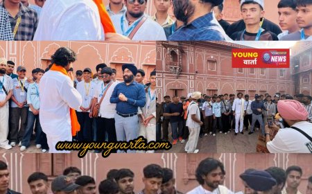 जयपुर में शाही मुलाकात: गुरु नानक मिशन पब्लिक स्कूल के छात्रों ने की महाराजा सवाई पदमनाभ सिंह से मुलाकात