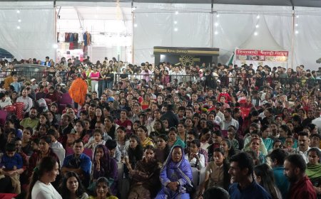 हिमाचल उत्सव की दूसरी सांस्कृतिक संध्या में पहाड़ी नाटियों पर झूमा ठोडो मैदान
