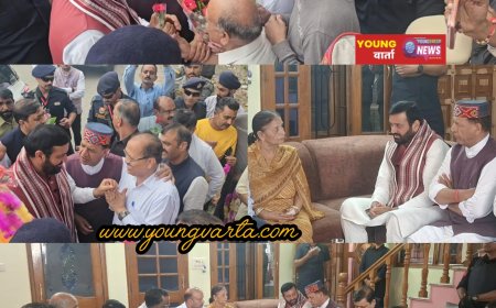 नाहन पहुंचे हरियाणा के मुख्यमंत्री नायब सिंह सैनी , दिवंगत भाजपा नेता विनय गुप्ता के परिजनों से की मुलाकात