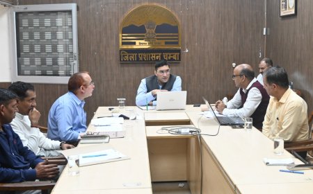 प्लास्टिक कचरे का प्रभावी डोर-टू-डोर संग्रहण किया जाए सुनिश्चित —उपायुक्त मुकेश रेपस्वाल