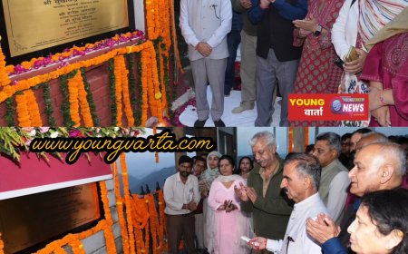 मुख्यमंत्री ने 108.16 करोड़ रुपये की विकास परियोजनाओं के लोकार्पण एवं शिलान्यास किए