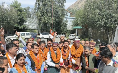 संगठन की ताकत केवल बैठकों में नहीं, जनता के बीच सक्रिय संघर्ष और जनसमस्याओं के समाधान में दिखाई देनी चाहिए : डॉ. बिंदल