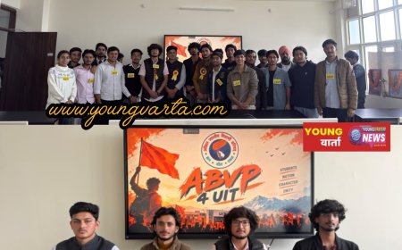 विद्यार्थी परिषद का नव कार्यकारिणी गठन समारोह संपन्न,  नए कार्यकर्ताओं पर संगठन के काम को बढ़ाने को लेकर जोश और उत्साह
