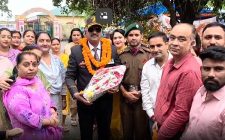 शमशेर स्कूल में NSS के 7 दिवसीय शिविर का समापन, उपनिदेशक सैनिक कल्याण बोर्ड विशेष तौर पर रहे मौजूद