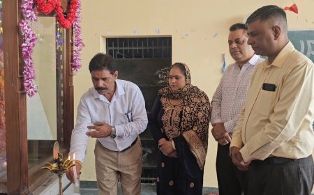 पीएमश्री स्कूल नाहन में जिला स्तरीय बाल विज्ञान कांग्रेस का आयोजन, जिला भर से 250 प्रतिभागी छात्र ले रहे है हिस्सा