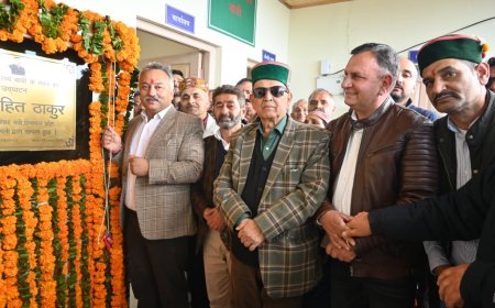 *बागी पंचायत में 19 लाख रुपये की लागत से निर्मित पशु औषधालय का शिक्षा मंत्री ने किया लोकार्पण*