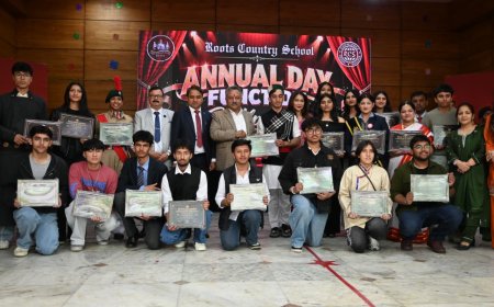 रूट्स कंट्री स्कूल बाघी का वार्षिक दिवस "शिल्प 2026" समारोह आयोजित, शिक्षा मंत्री रोहित ठाकुर ने की अध्यक्षता