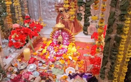 अश्विन नवरात्रि अष्टमी आज, सिद्धपीठ कालीस्थान मंदिर नाहन में उमड़ी श्रद्धालुओं की भीड़