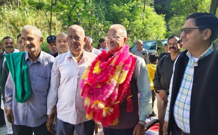 सस्त्र, किरवीं, दरोड़, रियाला और बुरनाड़ की सड़कों को जल्द मिलेगा बजट : सुनील शर्मा बिट्टू