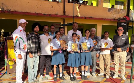 द रोज़ ऑर्किड वर्ल्ड स्कूल, पांवटा साहिब ने परचम लहराया: शास्त्रीय गायन में जिला स्तरीय जीत, 3 छात्राओं का राज्य स्तर पर चयन