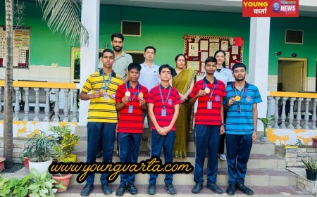 जिला ओपन एथलेटिक्स टूर्नामेंट में द रोज ऑर्किड वर्ल्ड स्कूल का दबदबा, 4 खिलाड़ियों ने जीते 2 स्वर्ण और 3 रजत पदक