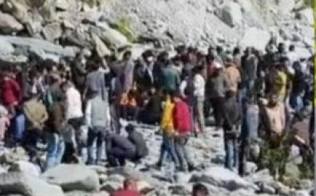 चंद्रमणि कुलेठी को अंतिम विदाई देने उमड़े सैकड़ों लोग, कांग्रेस-भाजपा के नेता भी पहुंचे