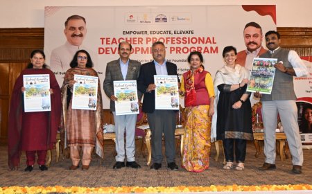 हिमाचल में शिक्षकों के लिए राज्यव्यापी सतत व्यावसायिक विकास कार्यक्रम का शुभारंभ