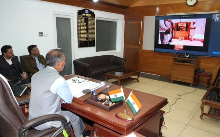 मुख्यमंत्री ने बिहडु में 2.47 करोड़ रुपये से निर्मित उप-तहसील कार्यालय का किया उद्घाटन
