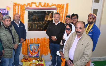 शिक्षा मंत्री रोहित ठाकुर ने राजकीय उच्च पाठशाला कुगती  के नवनिर्मित भवन का किया लोकार्पण