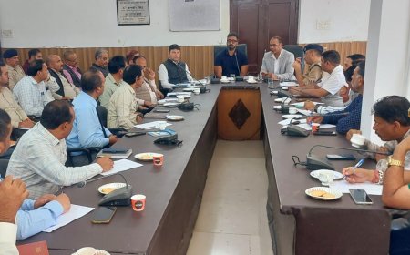 माता श्री चिंतपूर्णी महोत्सव की तैयारियों को लेके कवायद तेज, डीसी ने दिए समयबद्ध व्यवस्थाएं सुनिश्चित करने के निर्देश