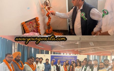 सिरमौर एसोसिएशन की सराहनीय पहल, पीजीआई चंडीगढ़ के सहयोग से लगाया रक्तदान शिविर