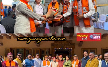 चमोली में भाजपा को मजबूत करने में जुटे सुरेंद्र हिंदुस्तानी , कर्णप्रयाग में भाजपा कार्यकर्ताओं के साथ बनाई रणनीति 