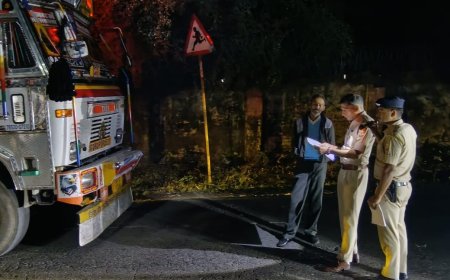 मोगीनंद में भूस्खलन से NH-07 क्षतिग्रस्त, भारी वाहनों की आवाजाही पर प्रतिबंध