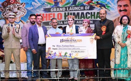 मुख्यमंत्री ने खिलाड़ियों को प्रदान किए 17.85 करोड़ रुपये के चेक, हिम रतन पुरस्कार से किया सम्मानित