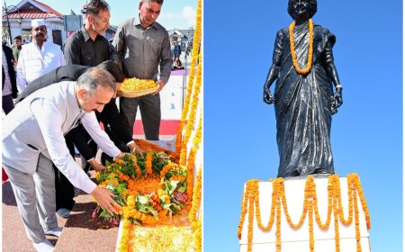 राष्ट्र निर्माण में इंदिरा गांधी और सरदार पटेल का योगदान अतुलनीय: मुख्यमंत्री