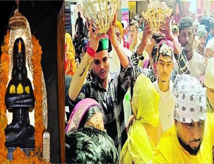 बाबाबालक नाथ के दरबार में 4 हजार श्रद्धालुओं ने टेका माथा