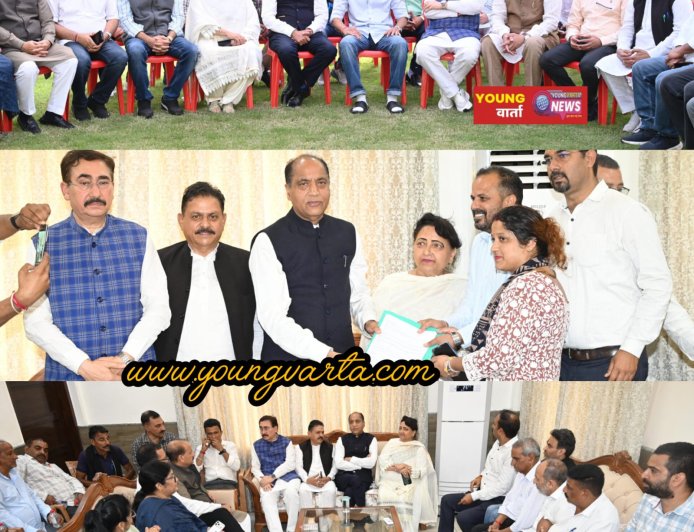 ठूंजा साल की नौकरी देने की कसमें खाने वाले आउटसोर्स कर्मियों की जान लेने पर उतारू हैं” : जयराम ठाकुर