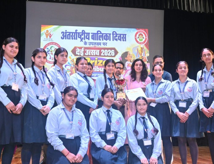 देई उत्सव-2026 में 25 स्कूलों की बालिकाओं ने विभिन्न प्रतियोगिताओं में दिखाई प्रतिभा