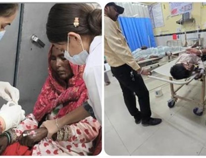 पीरनिगाह में बाइक रेहड़ी पलटी, दादी और पोते की माैत, परिवार के छह सदस्य घायल