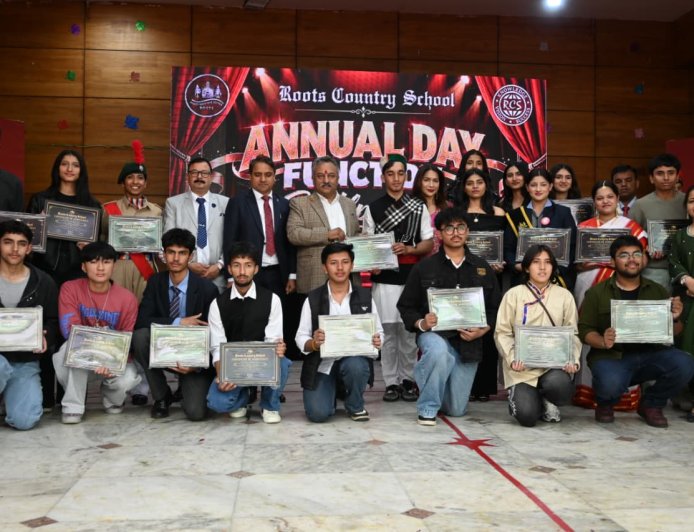 रूट्स कंट्री स्कूल बाघी का वार्षिक दिवस "शिल्प 2026" समारोह आयोजित, शिक्षा मंत्री रोहित ठाकुर ने की अध्यक्षता
