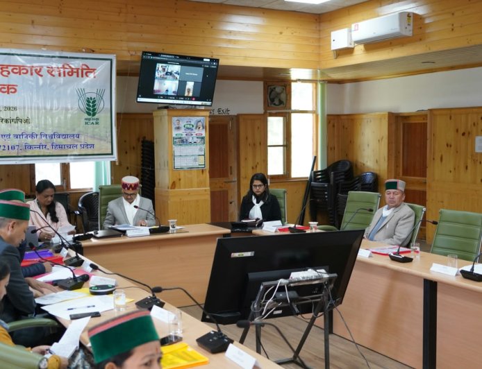 नौणी विश्वविद्यालय के डॉ. धर्म पाल शर्मा की अध्यक्षता में 21वीं वैज्ञानिक सलाहकार समिति की बैठक आयोजित