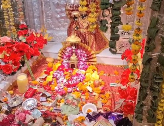 अश्विन नवरात्रि अष्टमी आज, सिद्धपीठ कालीस्थान मंदिर नाहन में उमड़ी श्रद्धालुओं की भीड़