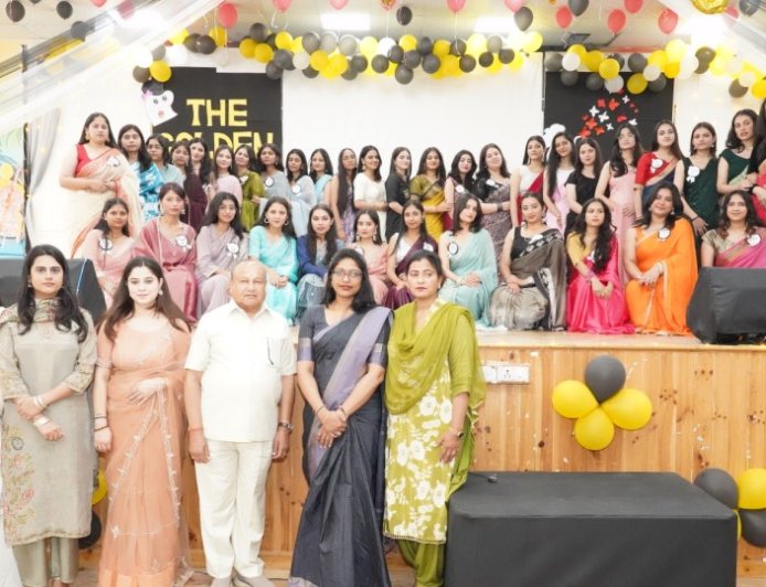 माता पद्मावती कॉलेज आफ नर्सिंग नाहन में फेयरवेल पार्टी का आयोजन
