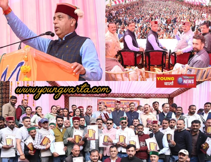 जयराम ठाकुर  बोले वर्तमान दौर व्यवस्था परिवर्तन के बजाय पतन का, चार वर्षों में एक भी योजना नहीं चला पाई सुक्खू सरकार