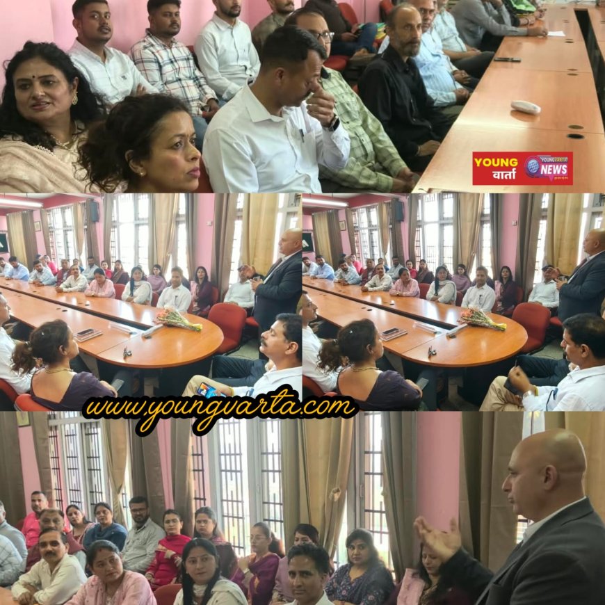 सिरमौर जिला के पीएम श्री विद्यालयों के शिक्षकों के लिए ‘SNA SPARSH’ पर एक दिवसीय प्रशिक्षण आयोजित