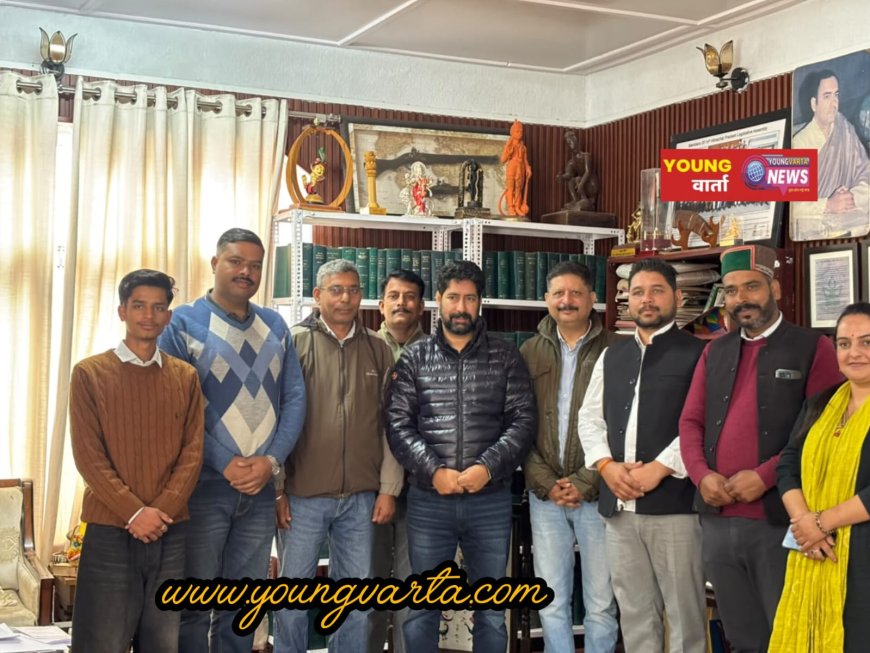 विधायक विनोद सुल्तानपुरी से मिले इंटक महासंघ में पदाधिकारी , कर्मचारी हितों एवं संगठनात्मक विषयों पर हुई चर्चा