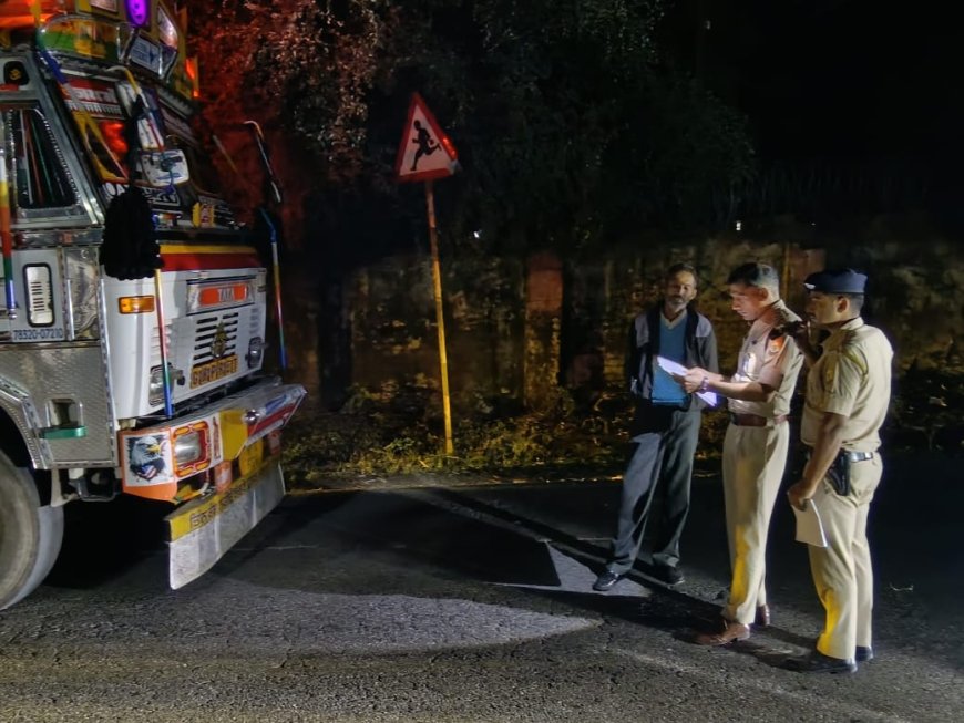 मोगीनंद में भूस्खलन से NH-07 क्षतिग्रस्त, भारी वाहनों की आवाजाही पर प्रतिबंध